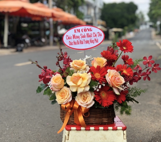 GIỎ HOA 10
