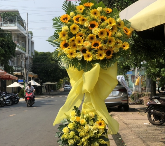 KỆ HOA CHÚC MỪNG KHAI TRƯƠNG