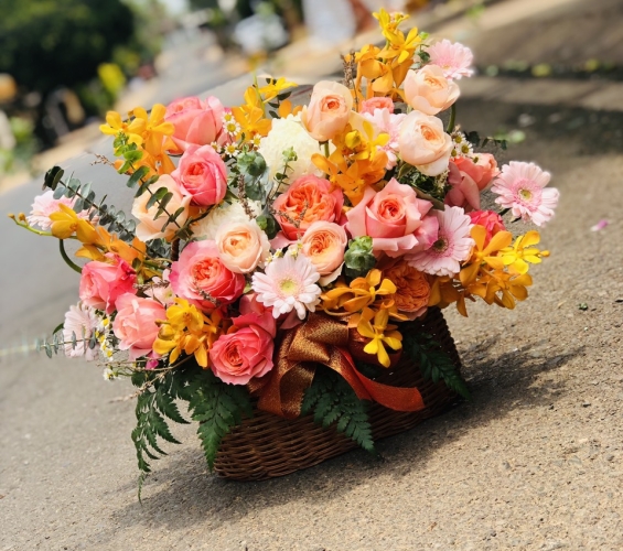GIỎ HOA CHÚC MỪNG 