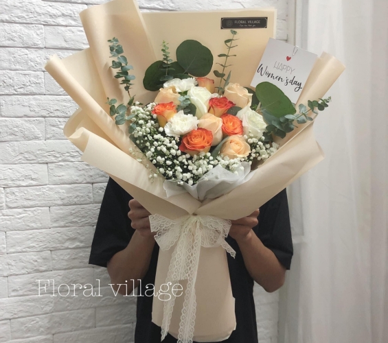 HOA BÓ TẶNG DỊP 8-3