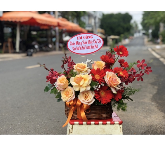 GIỎ HOA 10