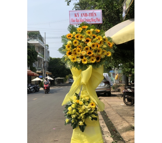 KỆ HOA CHÚC MỪNG KHAI TRƯƠNG