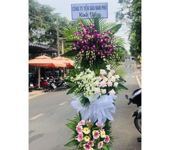 LẴNG HOA CHIA BUỒN - ĐIỆN HOA 24H BÌNH PHƯỚC