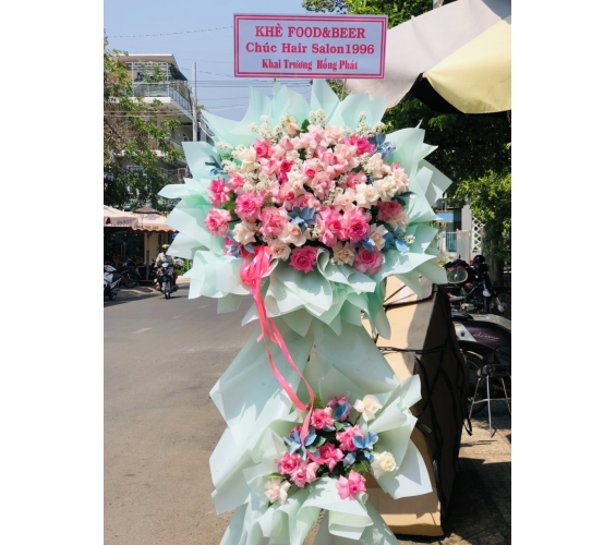 LẴNG HOA KHAI TRƯƠNG BÌNH LONG