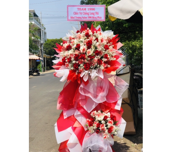 LẴNG HOA CHÚC MỪNG - HOA BÌNH PHƯỚC