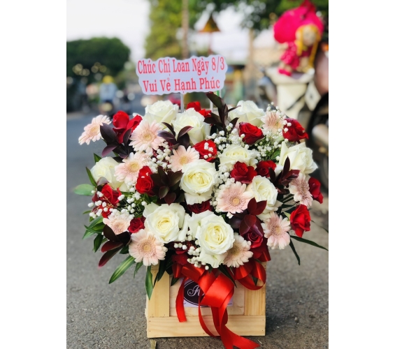 HOA HỘP - HOA TƯƠI BÌNH LONG BÌNH PHƯỚC