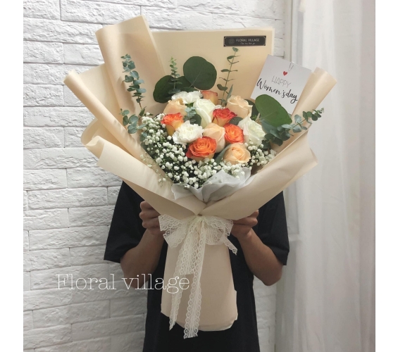 HOA BÓ TẶNG DỊP 8-3